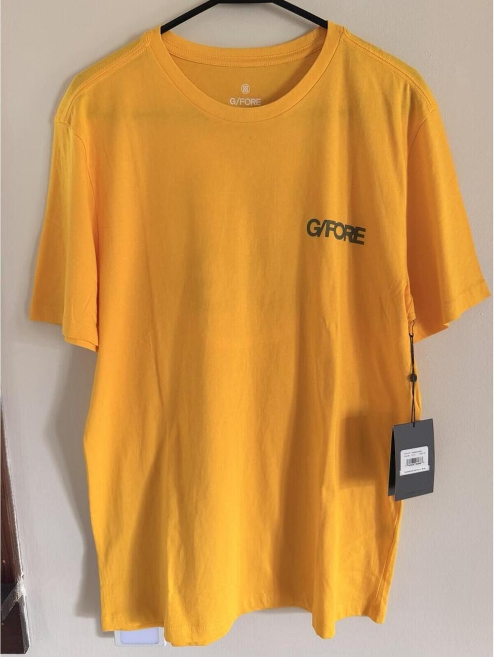 Medium - Men - G/FORE Yellow T-Shirt (NWT)